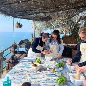 Cooking class in Positano
