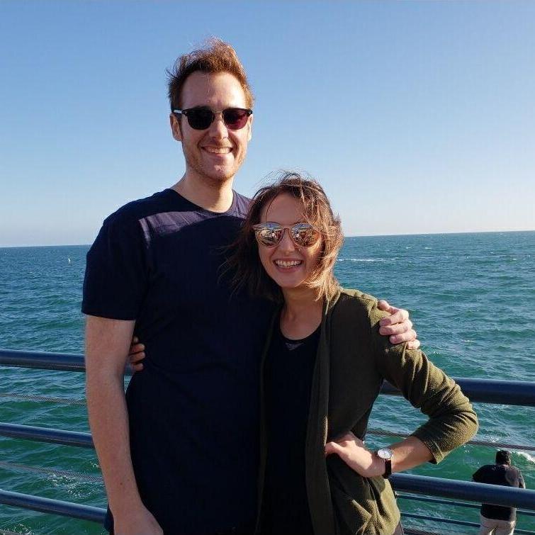Our first photo together, the weekend that we met | June 2018