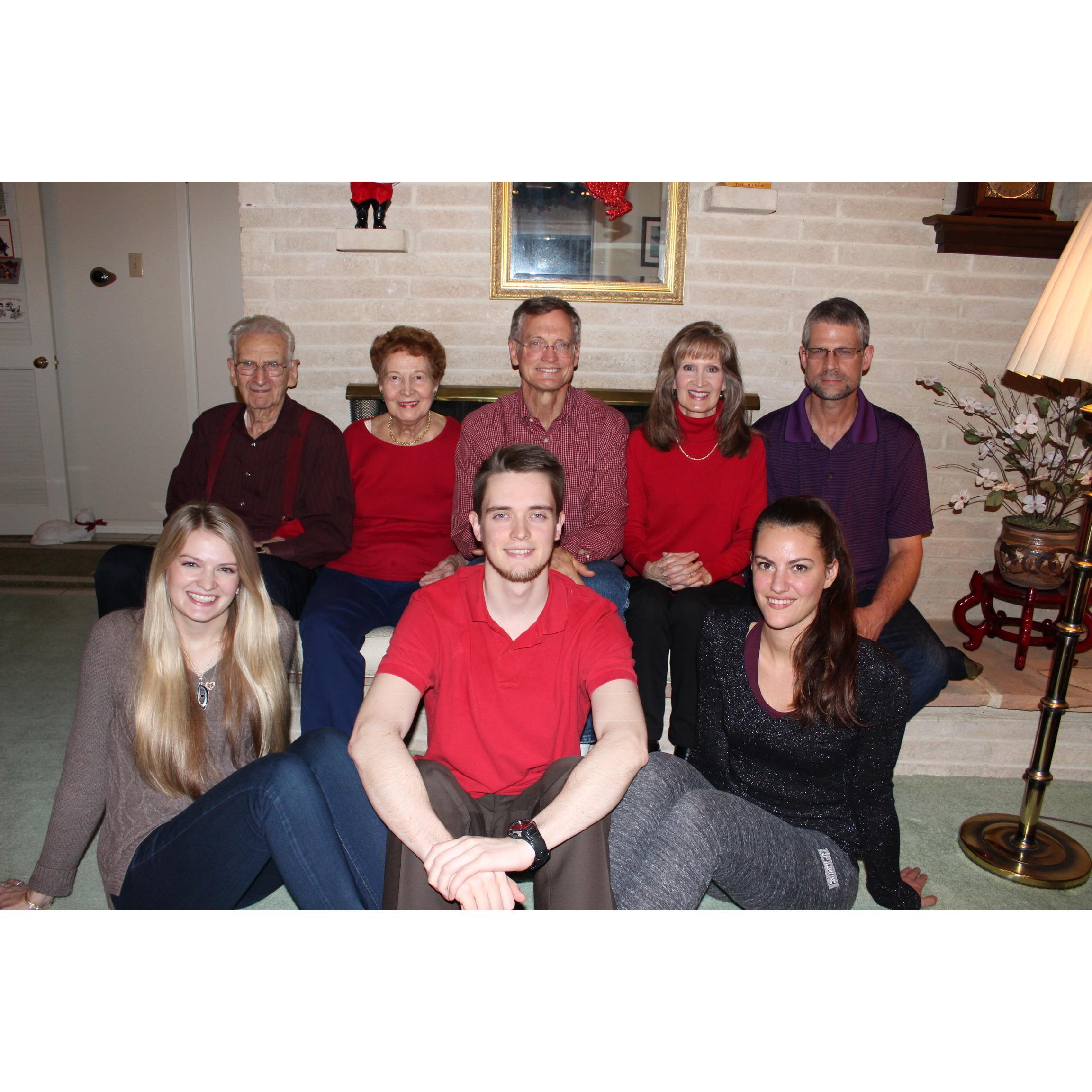Christmas with the Williams family
