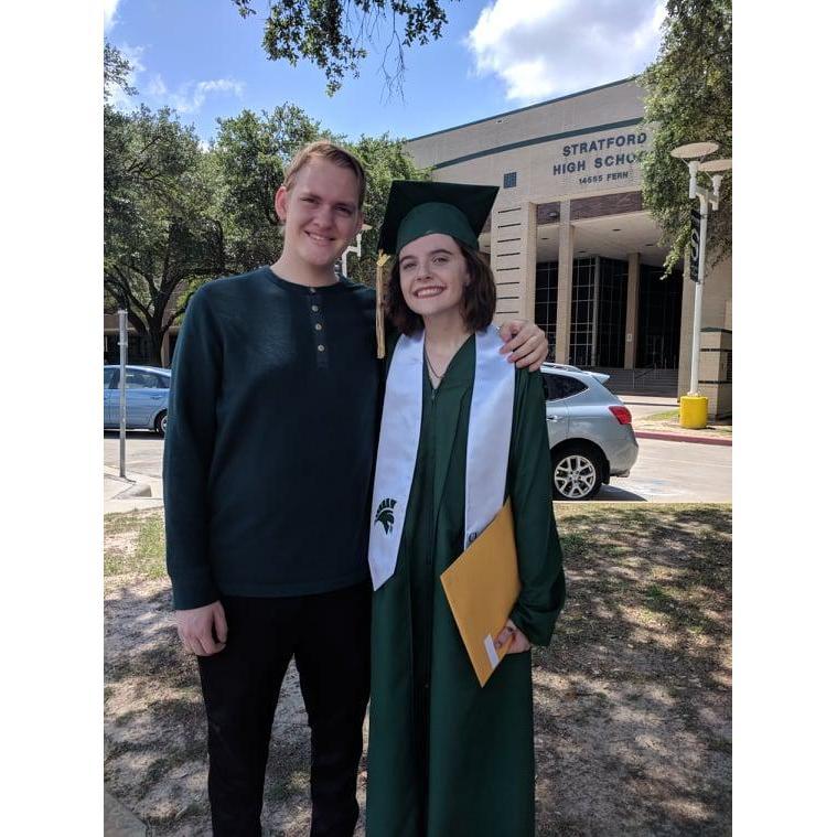 Krista's high school graduation