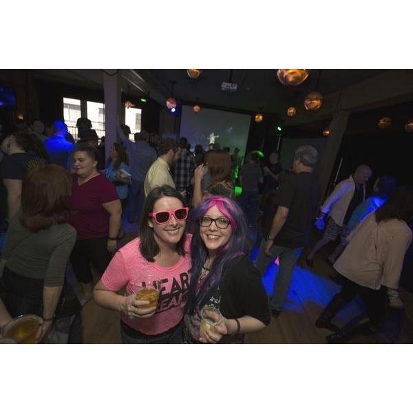 Cosmic Tripsters at last - celebrating the completion of our McMenamins Passport at the Crystal Ballroom