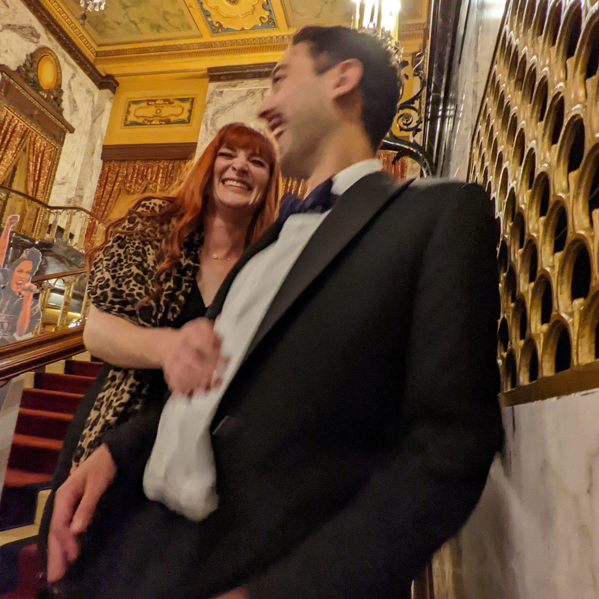 We have been laughing like this since the 3rd date