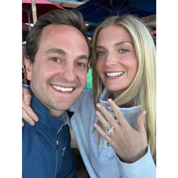 Celebrating our engagement at Sunnyside!
