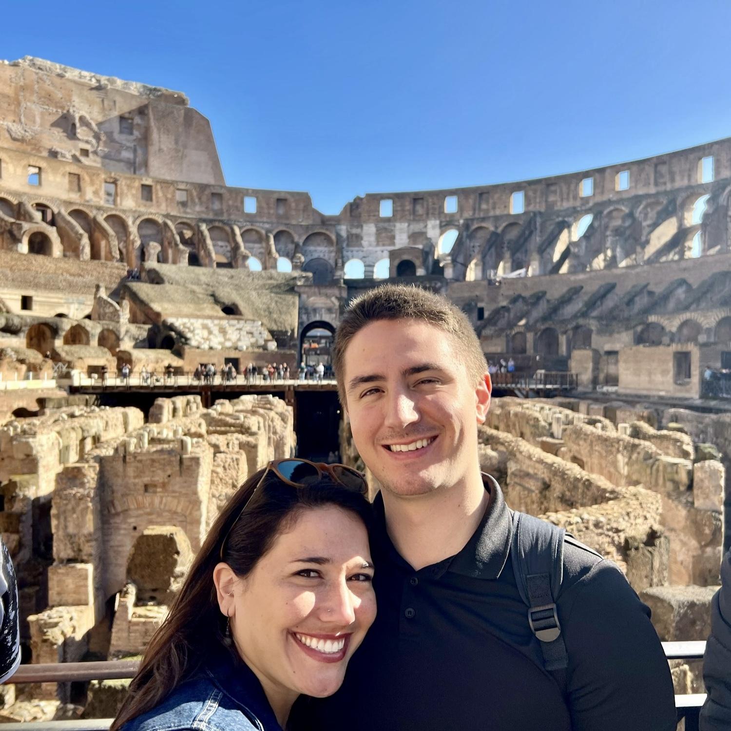 The Colosseum in Rome, Italy (2023).