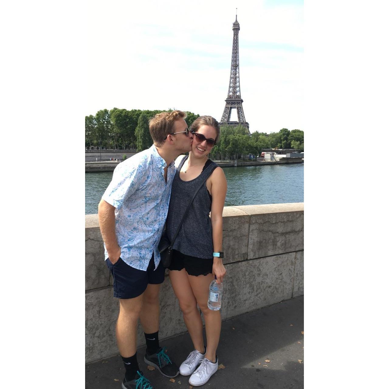 Paris in 2017, clearly the city of love.