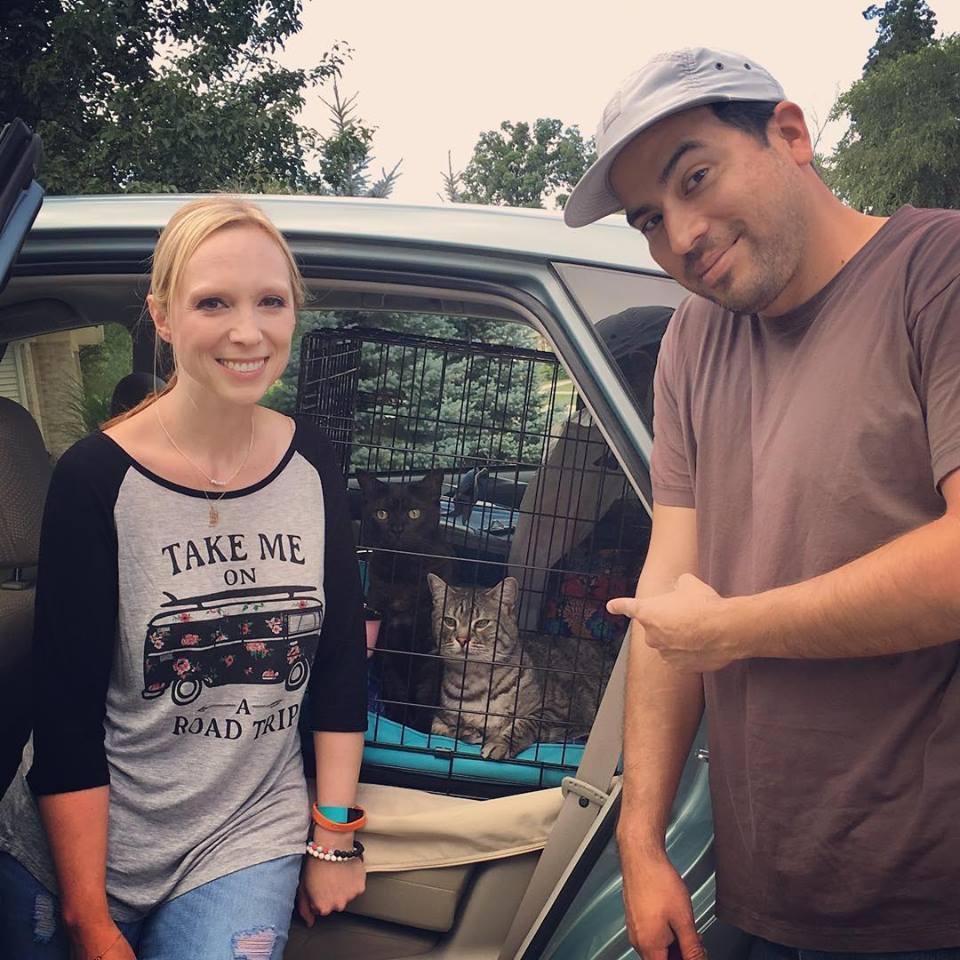 Oliver and Luna are ready to go back to Los Angeles!