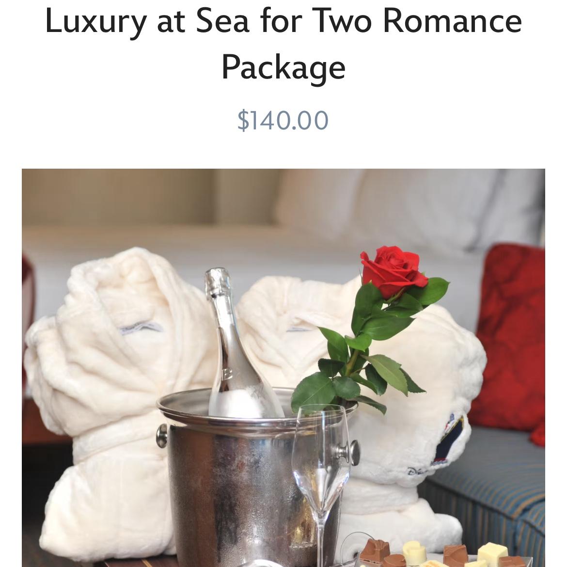Romance Package For Two On Our Honeymoon