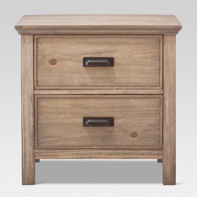 Gilford 2 Drawer Nightstand - Threshold™