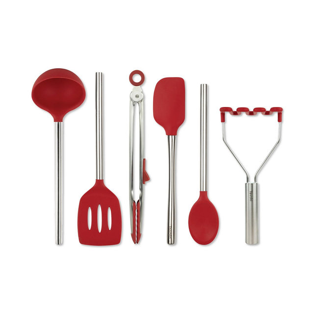 Tovolo 6-Pc. Silicone-Head Kitchen Utensil Set
