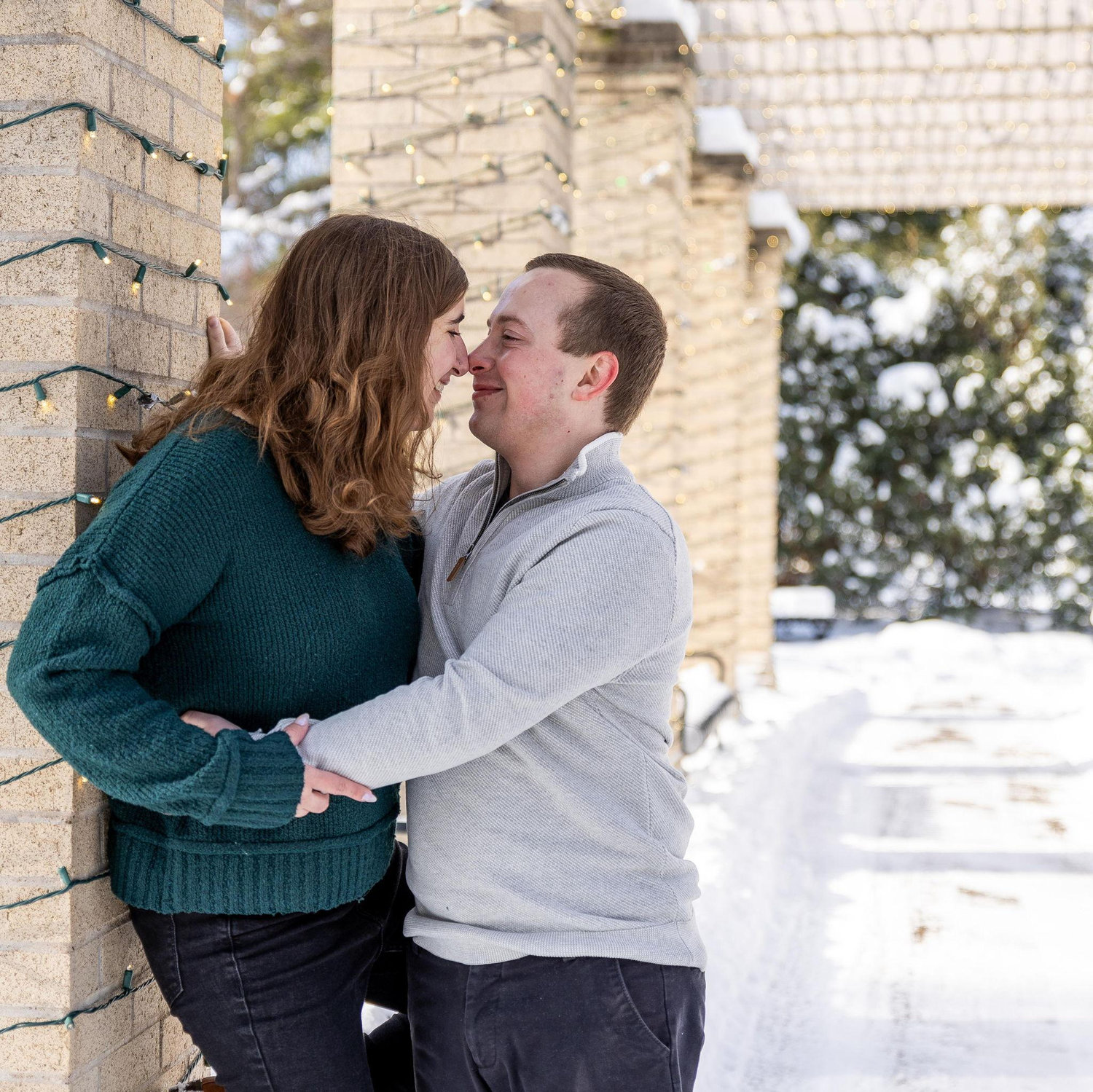 Engagement Pictures, Davenport, IA Winter 2025