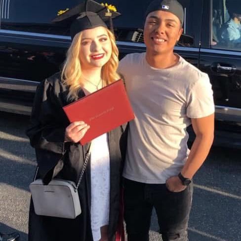 my first College Graduation for my Associate’s Degree