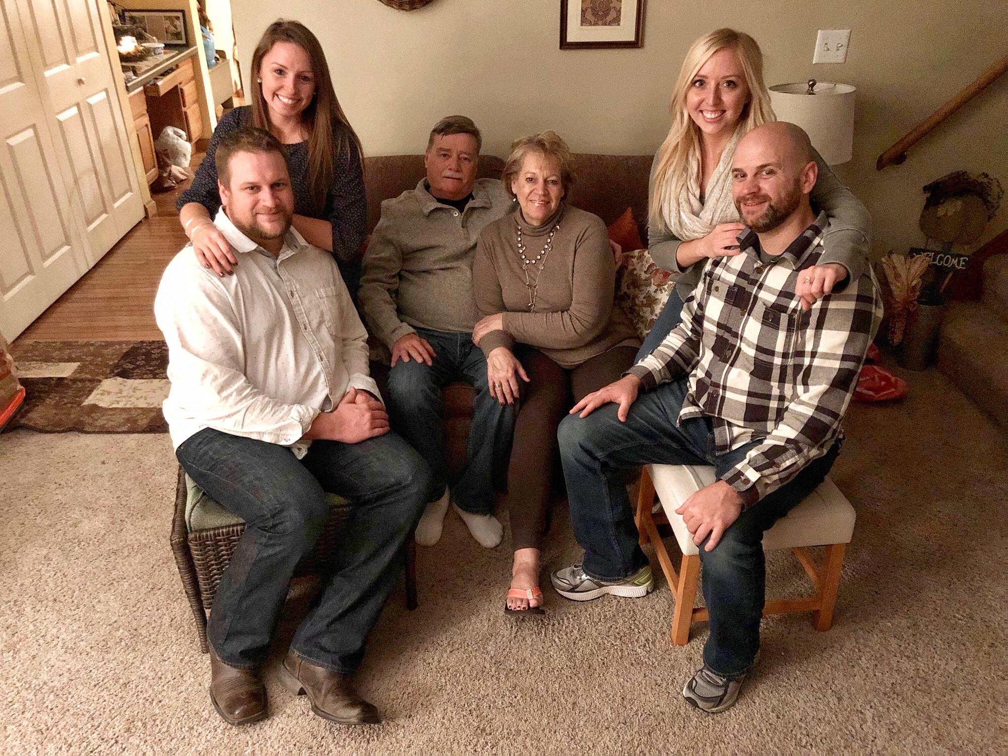 Thanksgiving with Nate's family.