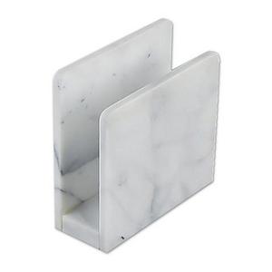 Artisanal Kitchen Supply® Marble Napkin Holder in White