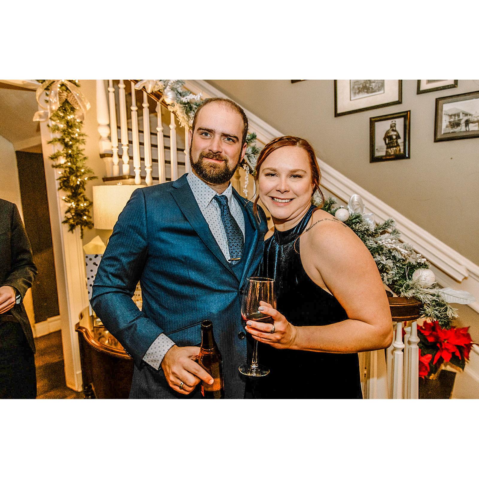 We got fancy for Allie and Nick's wedding