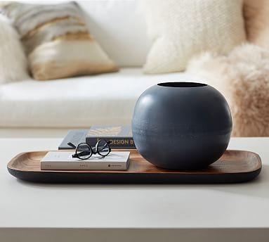 Blue Iron Vase