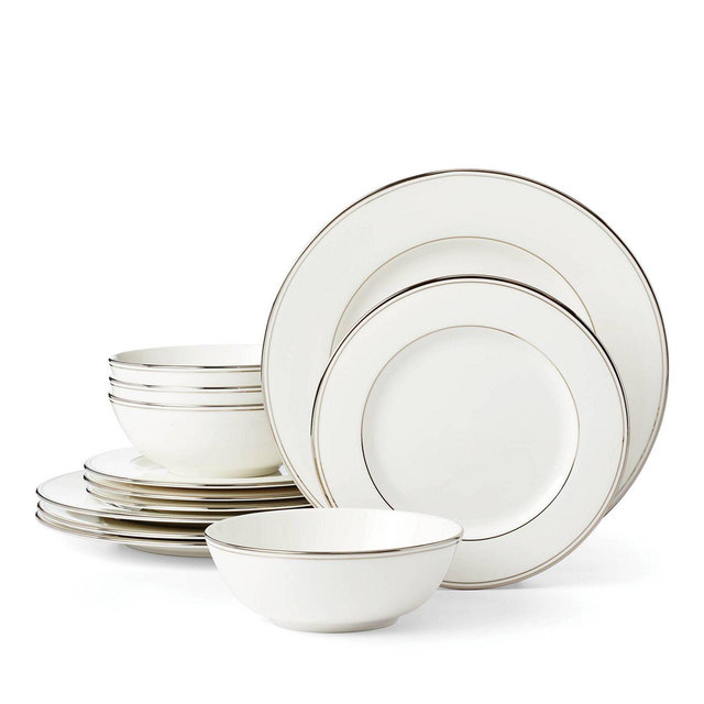 Lenox Federal 12-Piece Dinnerware Set, Service for 4