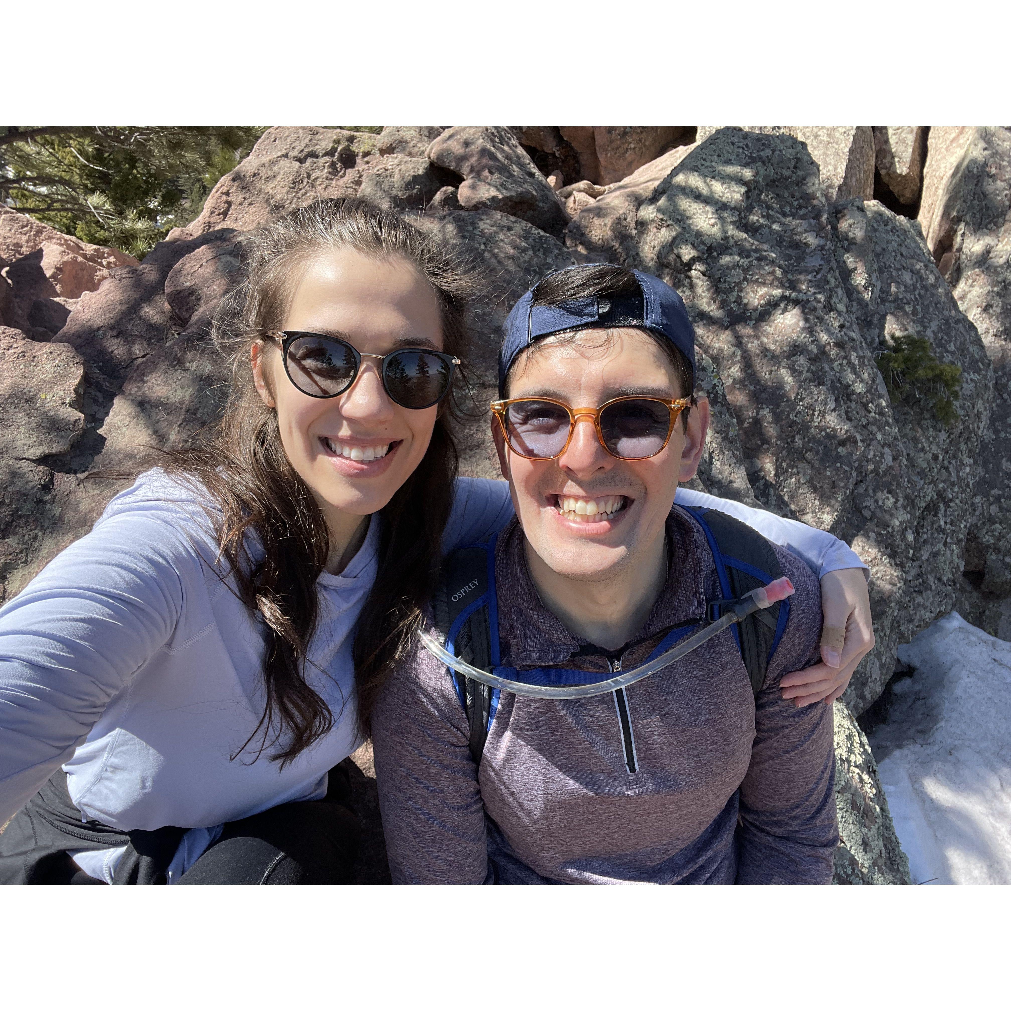 Hiking in Boulder, Colorado