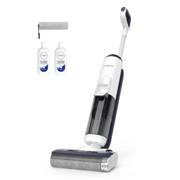 Tineco iFLOOR 5 Breeze Complete Wet Dry Vacuum Cordless Floor Washer, One-Step Cleaning for Hard Floors, Edge Clean, Auto Self-Cleaning, Lightweight & Cordless Design