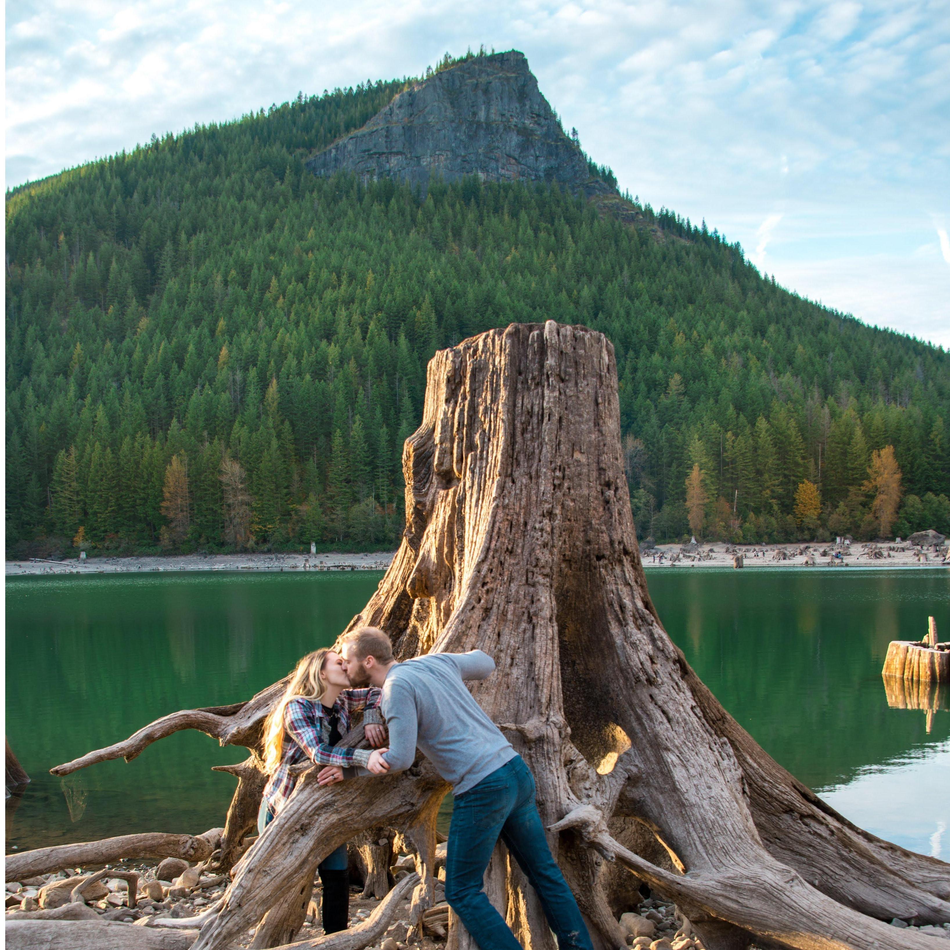Engagement photo shoot with Cheri Jensen