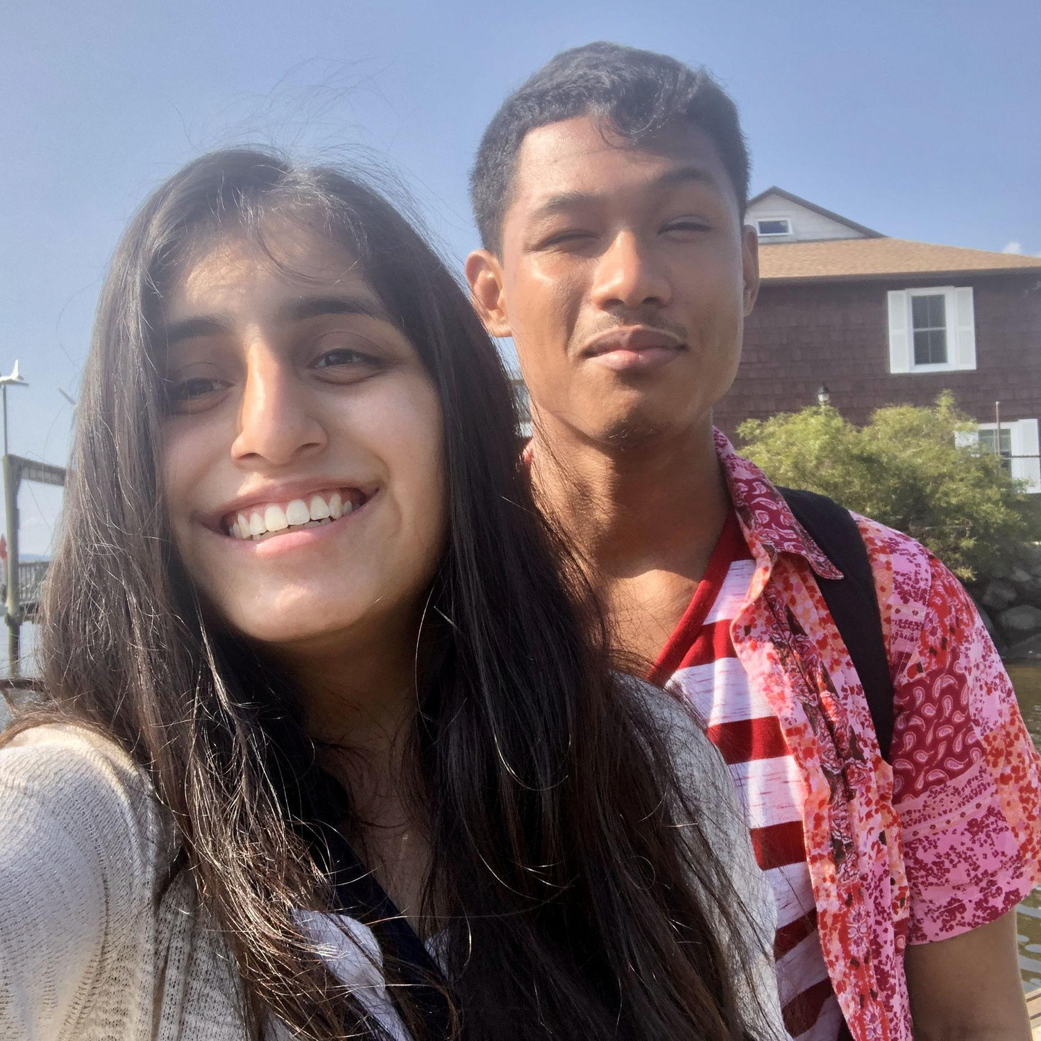David visiting my hometown Ossining, NY