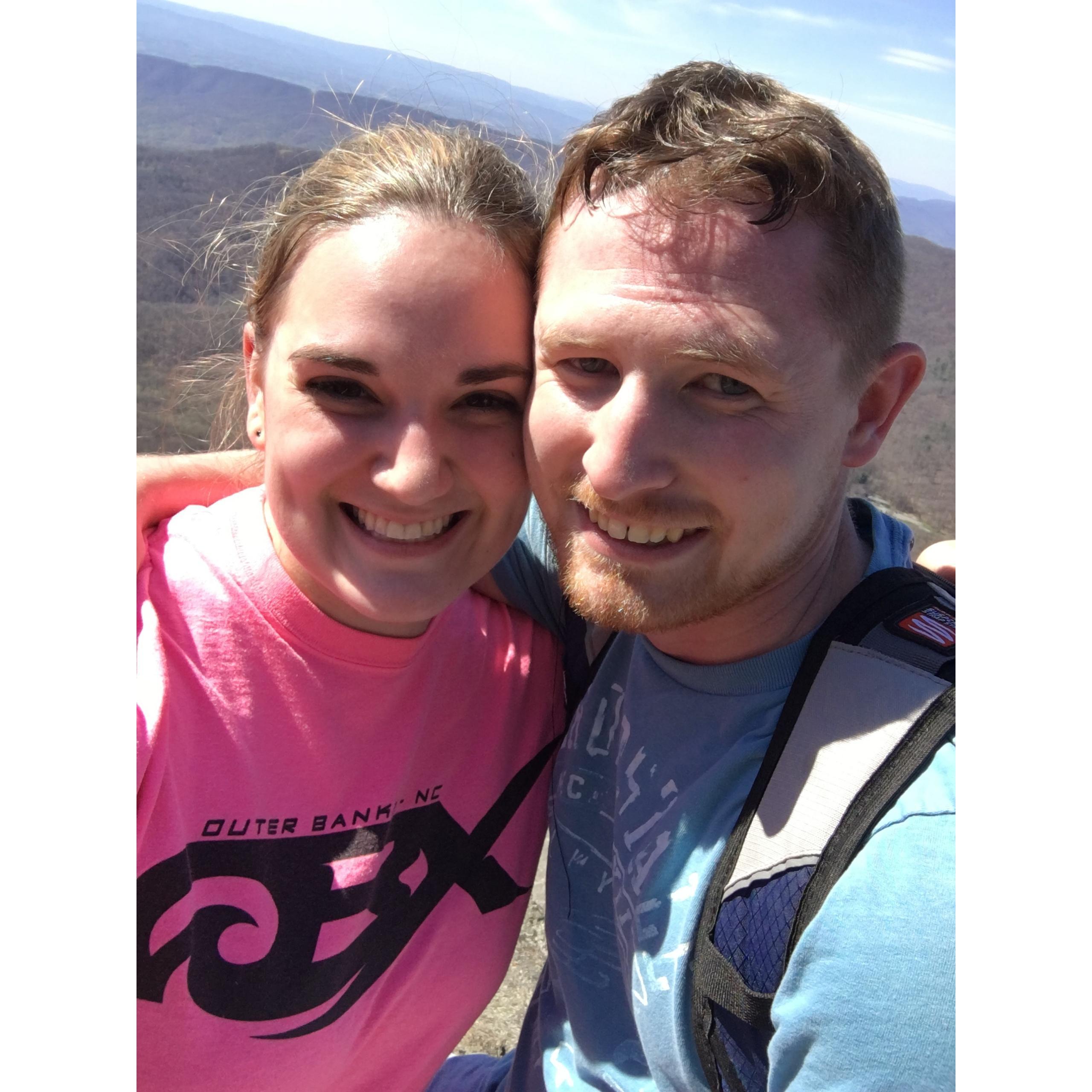 APRIL 21, 2018
Josh took a day trip up to Lynchburg to visit Alycia. We spent the day hiking Sharp Top Mountain and ended the day with some homemade ice cream.