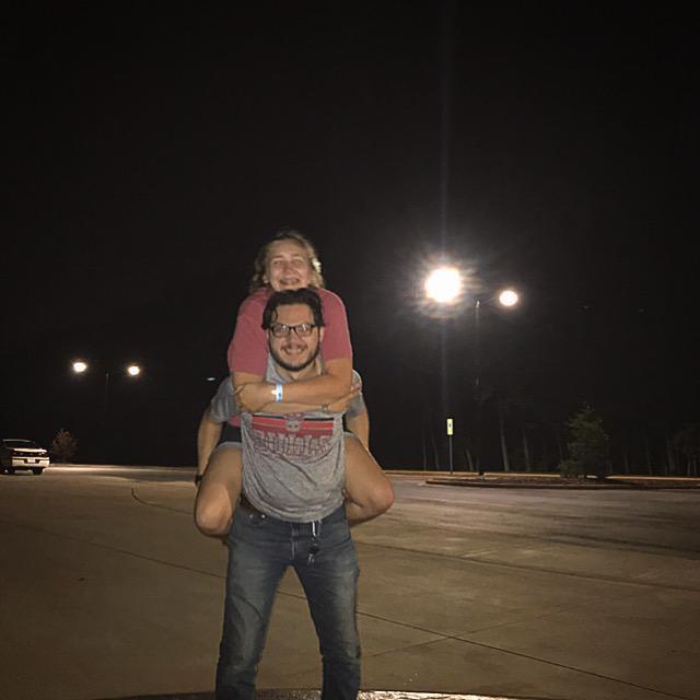 One of our first pictures together.