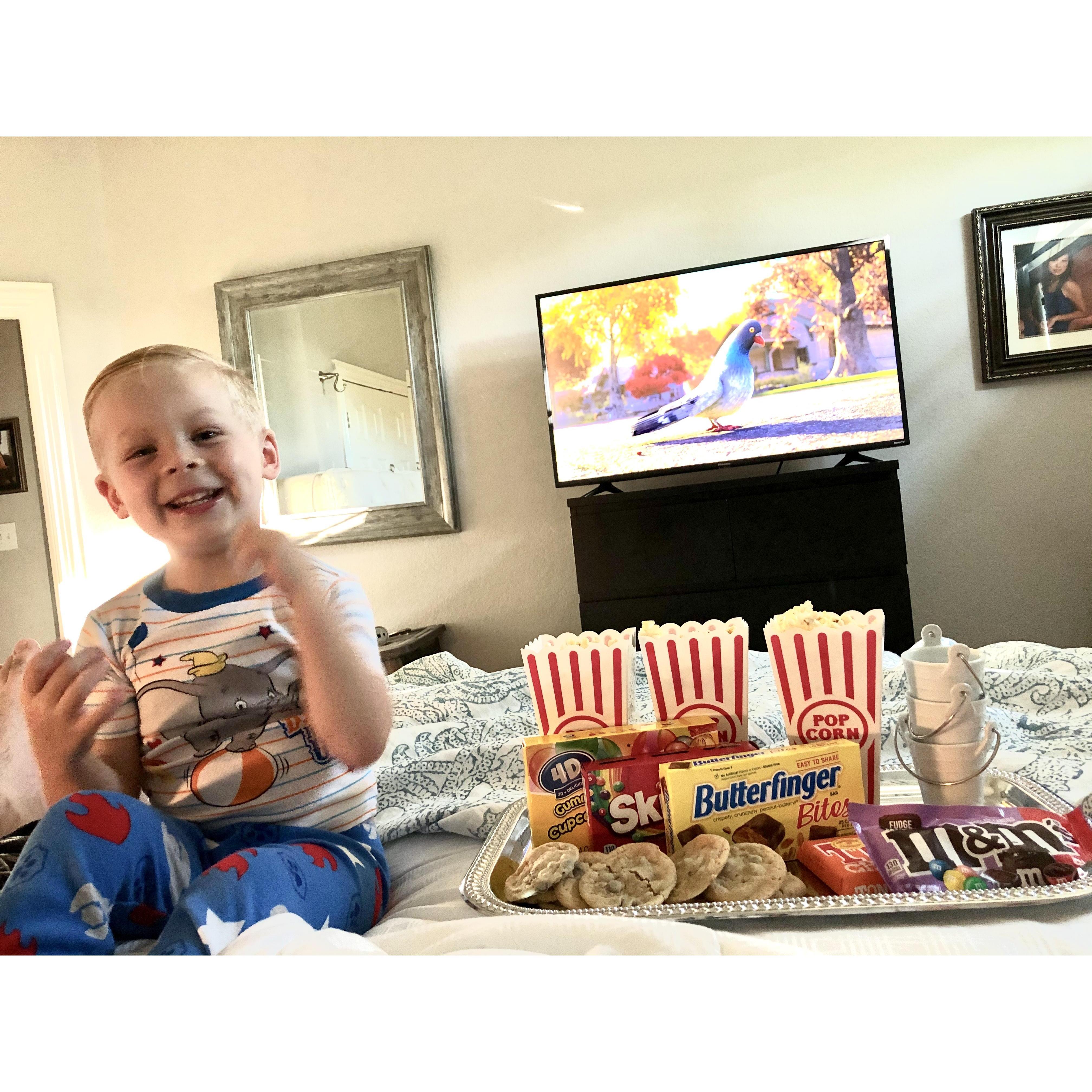 Movie Night's are our Family Favorite