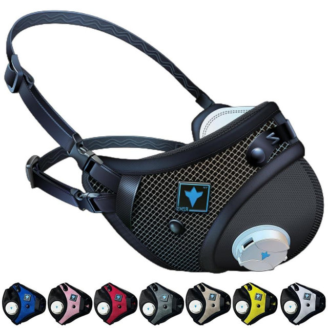 RZ Mask RZM3 - Patented Dust Mask w/ 99.8% Carbon Filtration, Anti Fogging, 360° Seal with 3 Straps, 50% Better Breathability