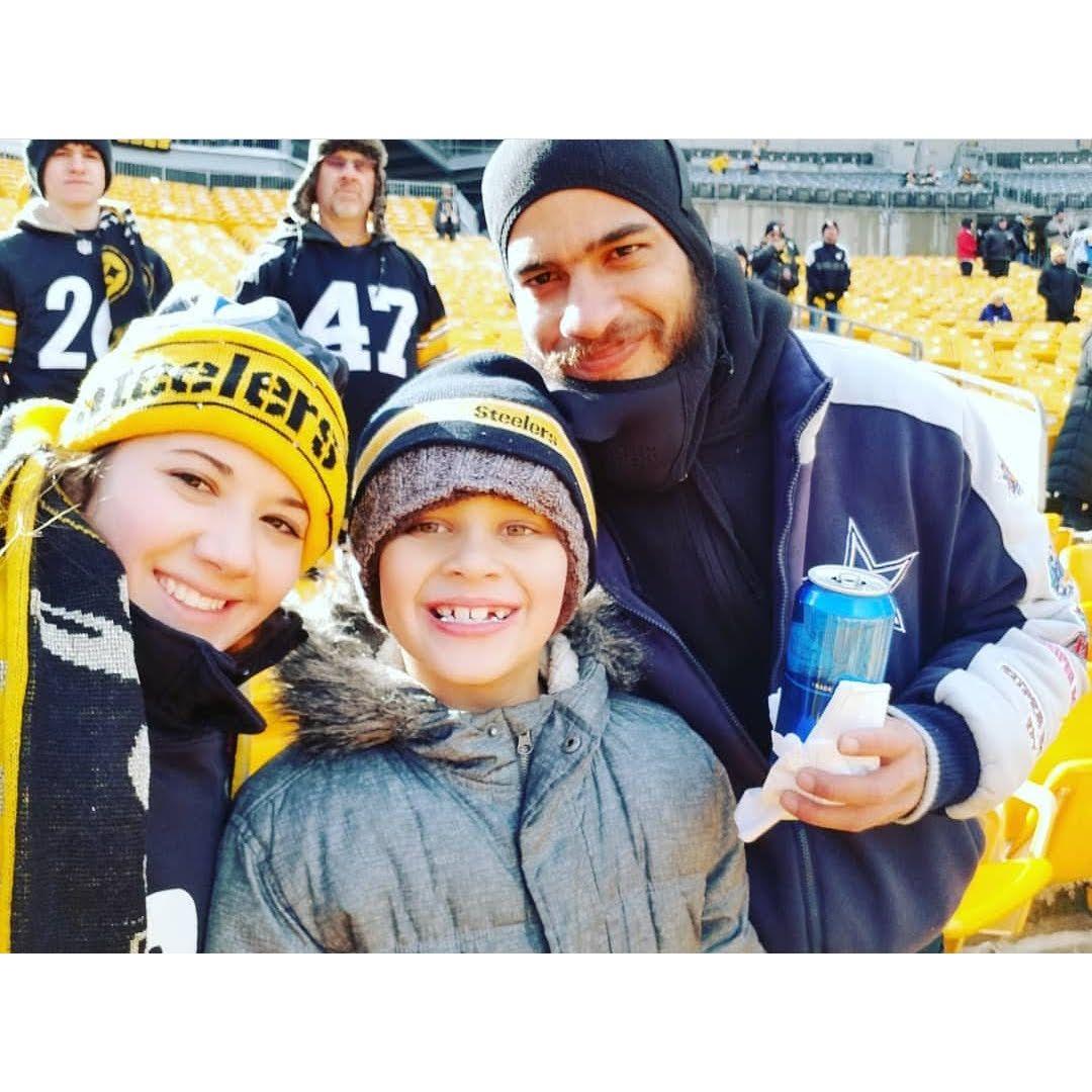 Jaeden's first Steelers Game