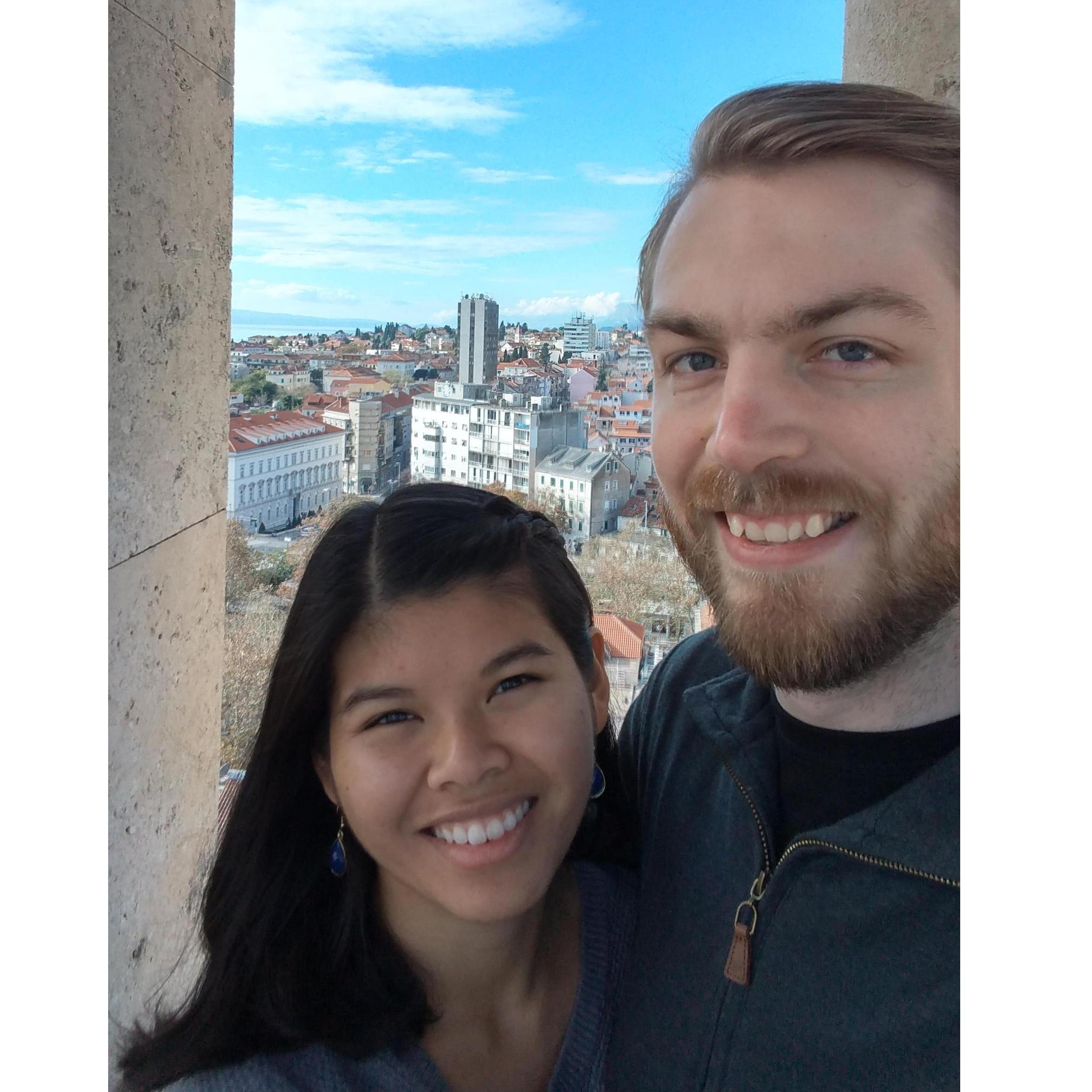 Our second adventure abroad was to Croatia. We went during Thanksgiving while tourism was low.