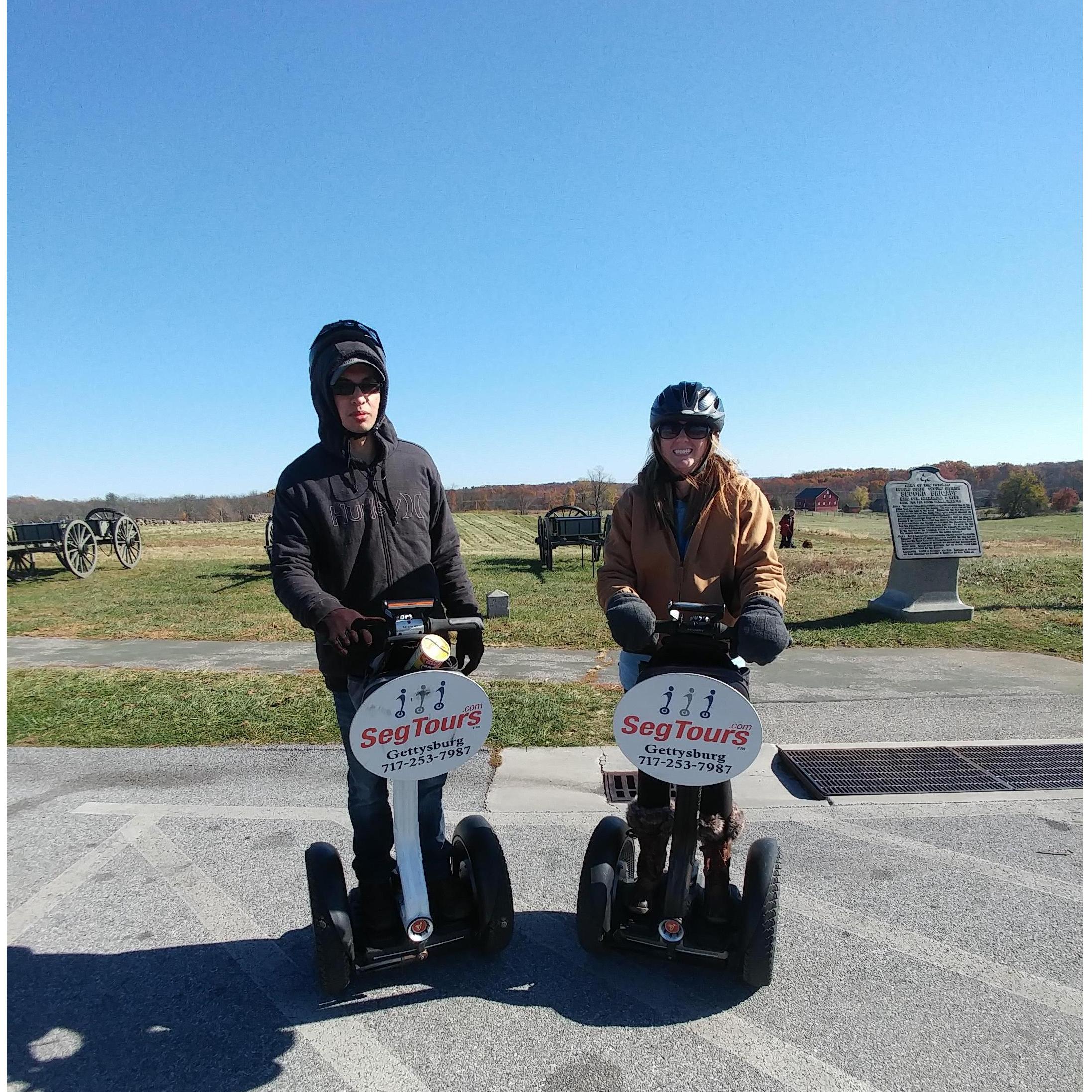 Segway Tour in Gettysburg 2016