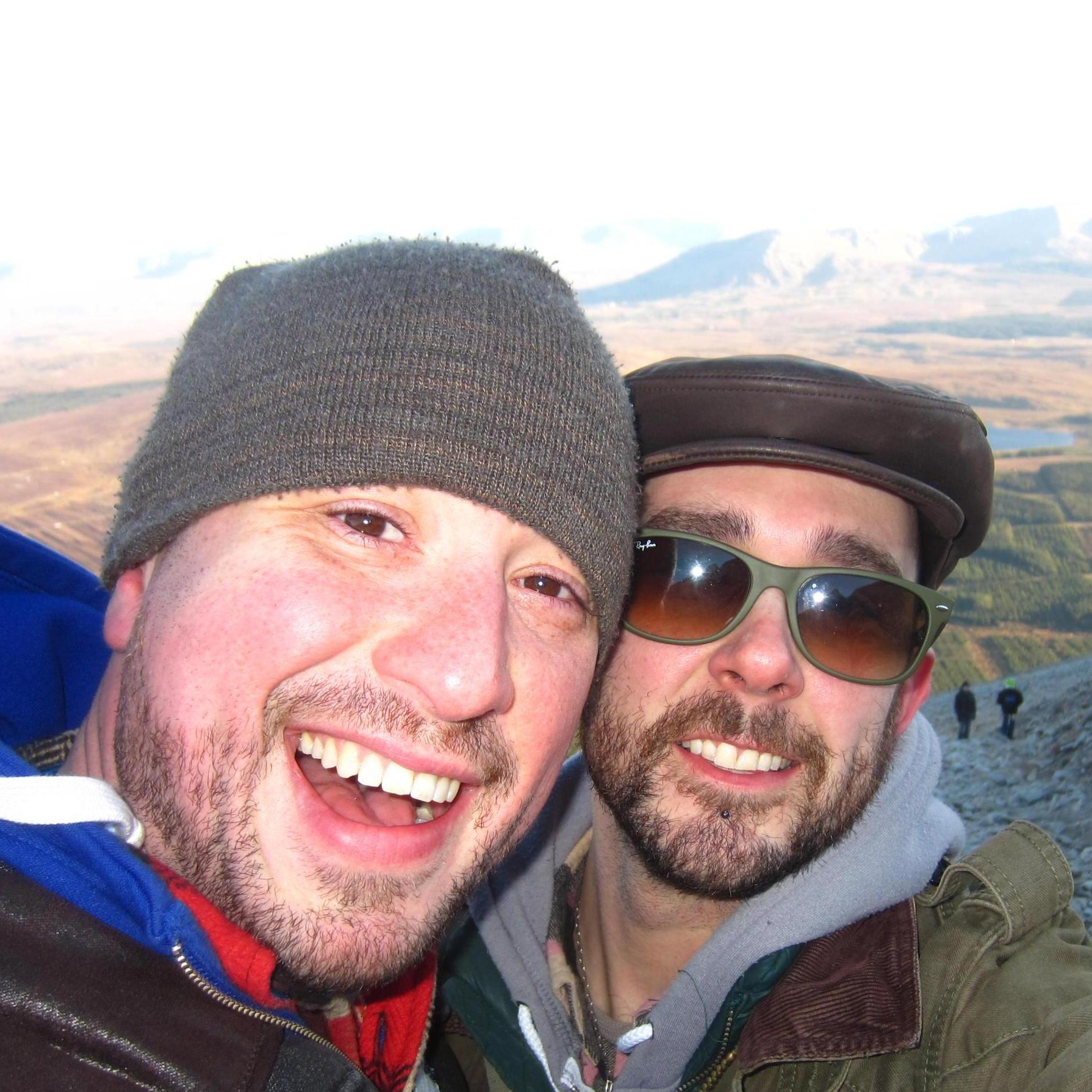 Atop Croagh Partick