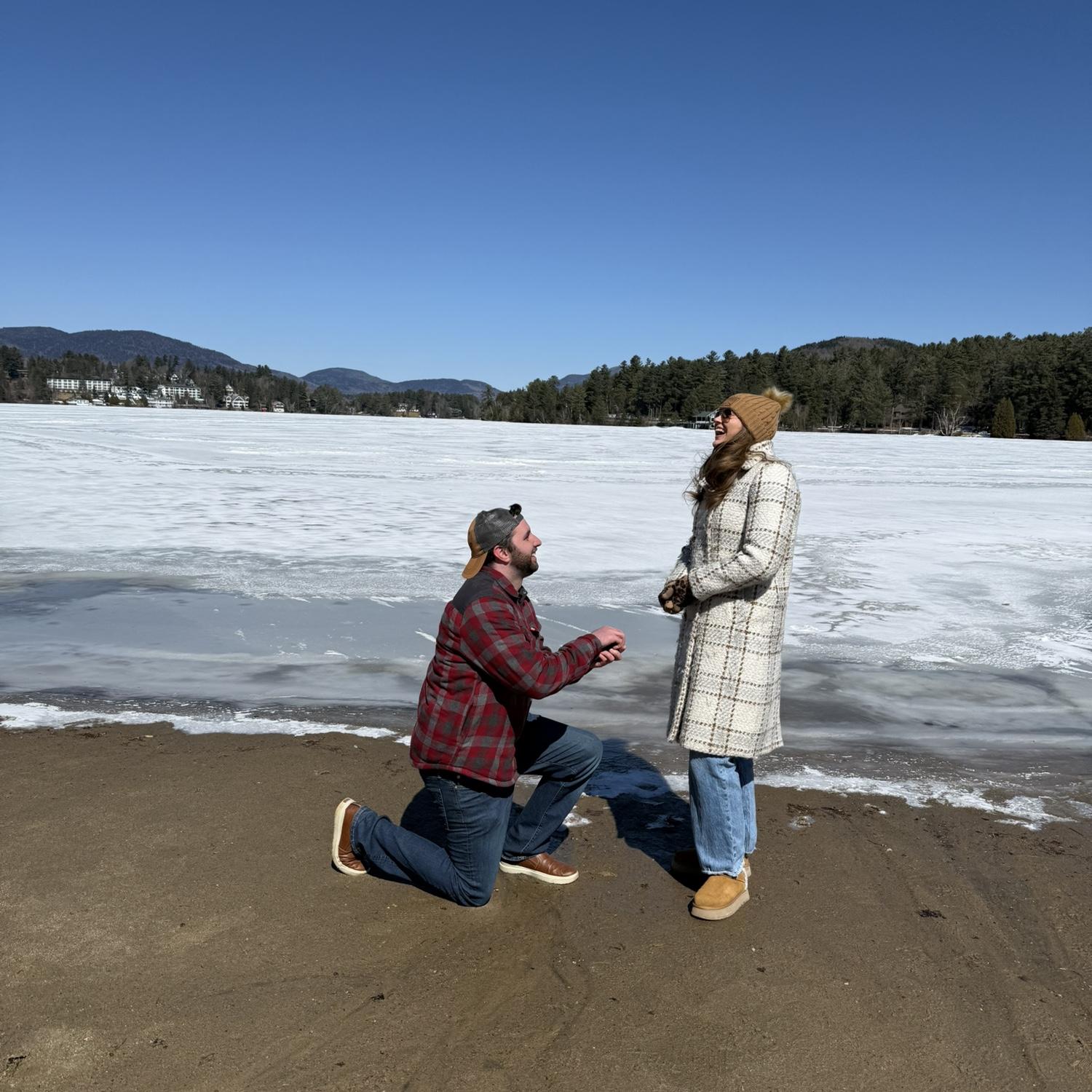 2025 - Jack proposed in Lake Placid