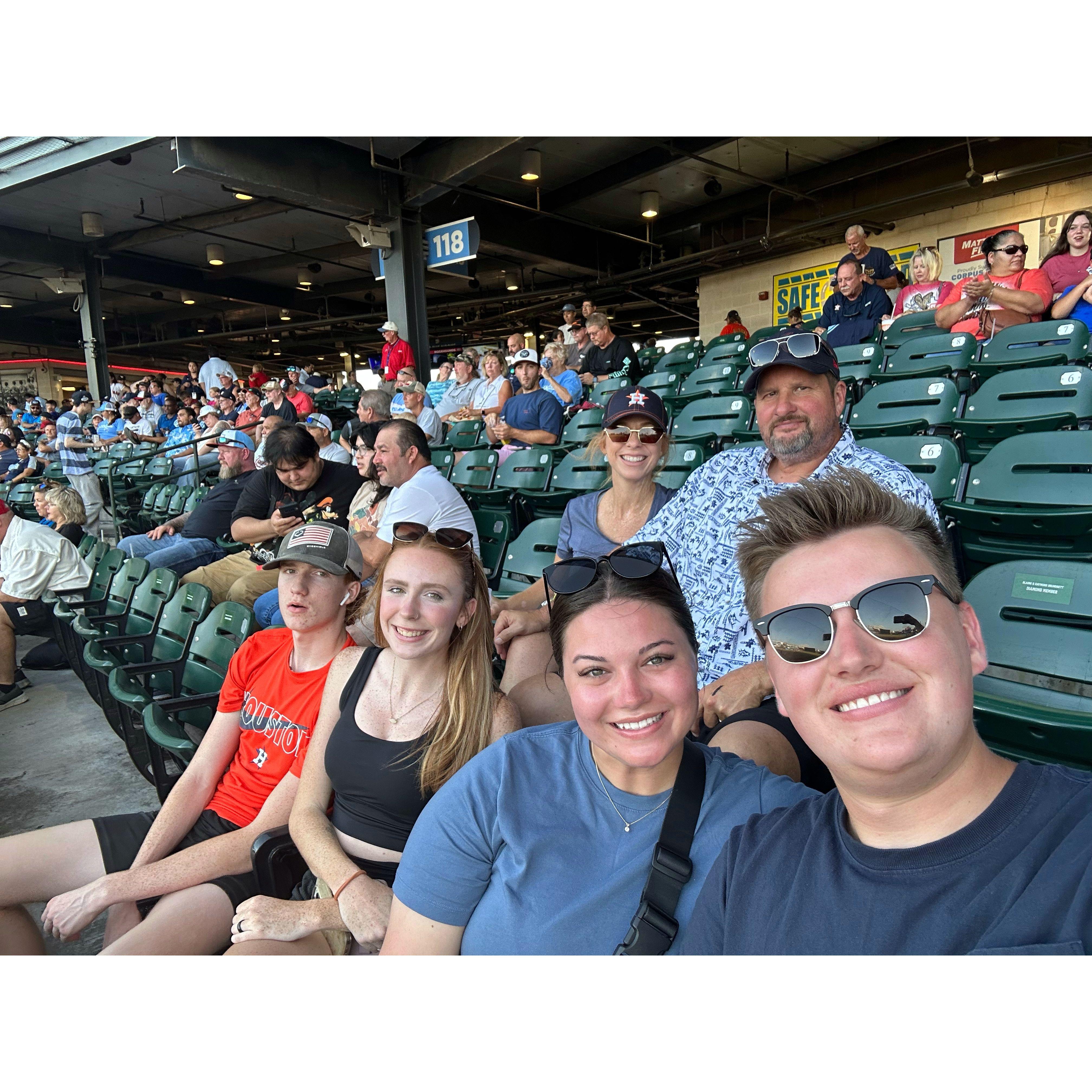 July 18th, 2023. Hooks game with Zach, Haley, Heather, and Chuck!