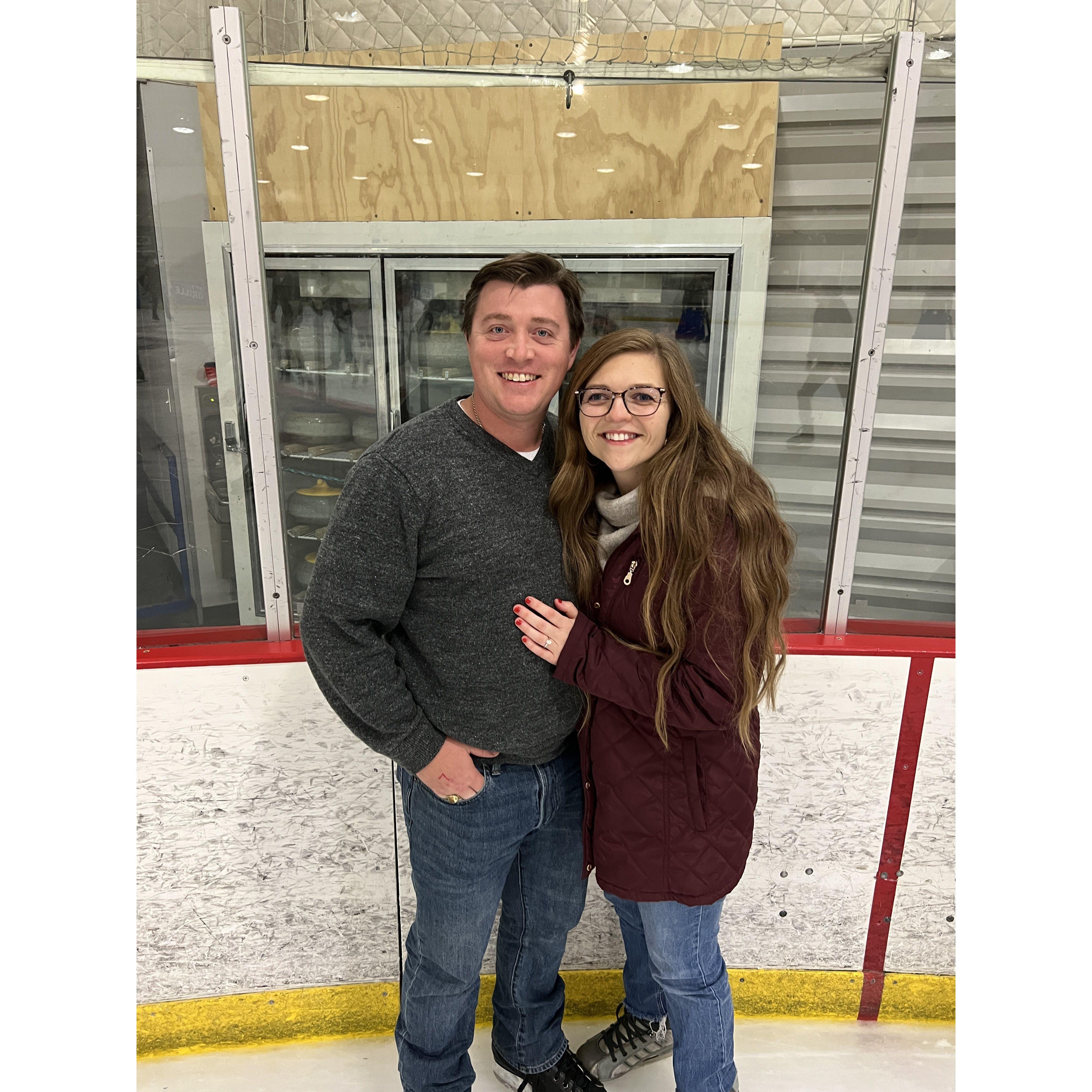 First time ice skating together!