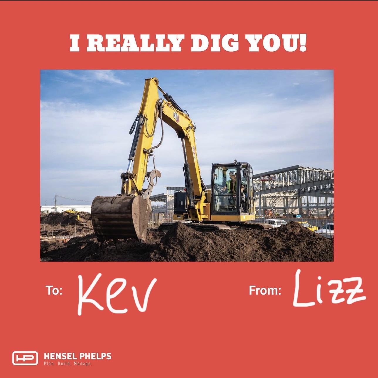 Valentines card from 2025!