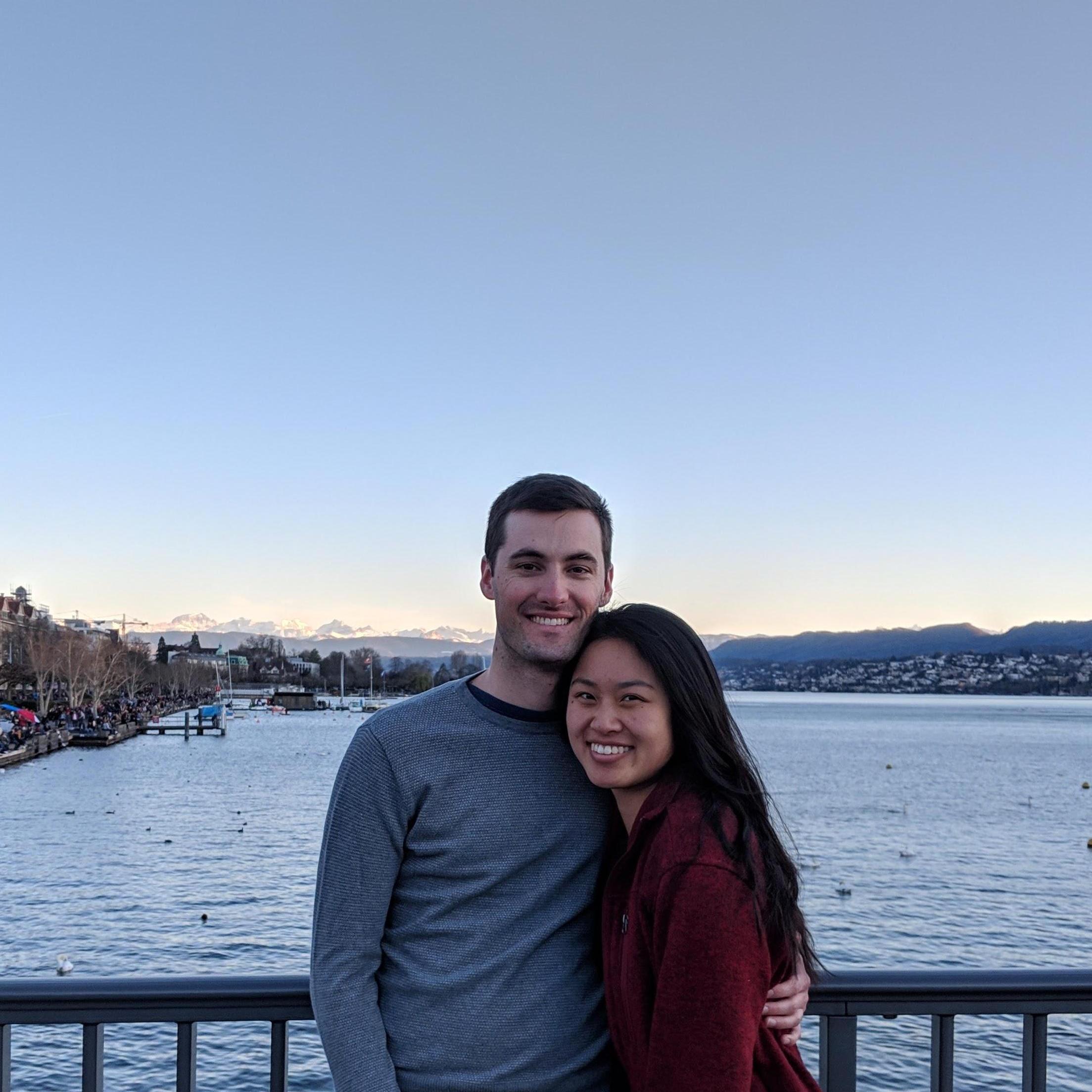 Lake Zurich, pre-fondue :)