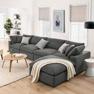 Commix 5-Piece Sectional Sofa Set with Ottoman