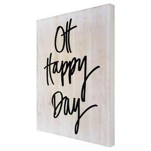 Oh Happy Day Wood Flushmount 14"x18" - Threshold™