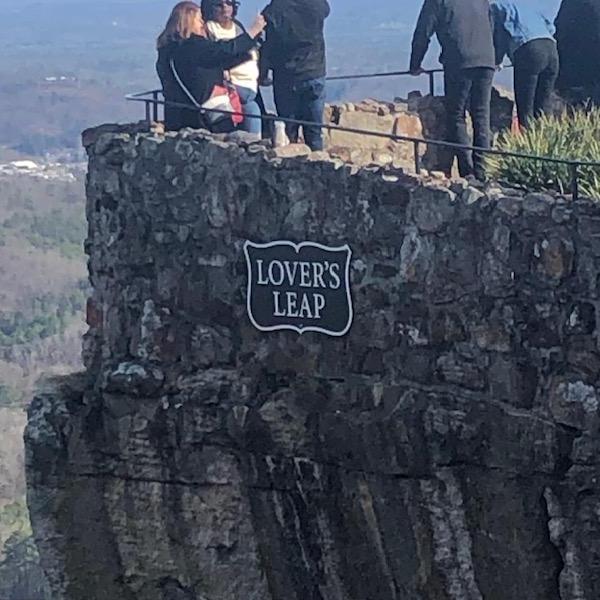 This is where I proposed to Rosalyn. I told her if she said no, that I would jump!