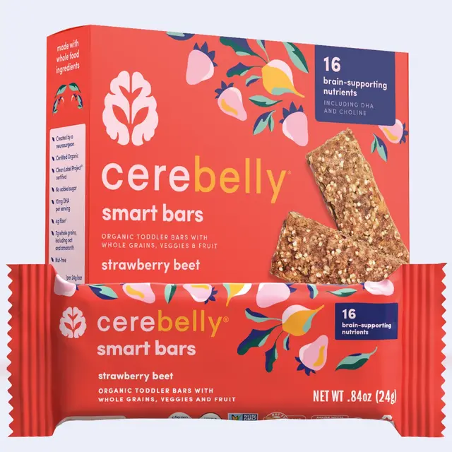 Strawberry Beet Smart Bar 5 Pack
