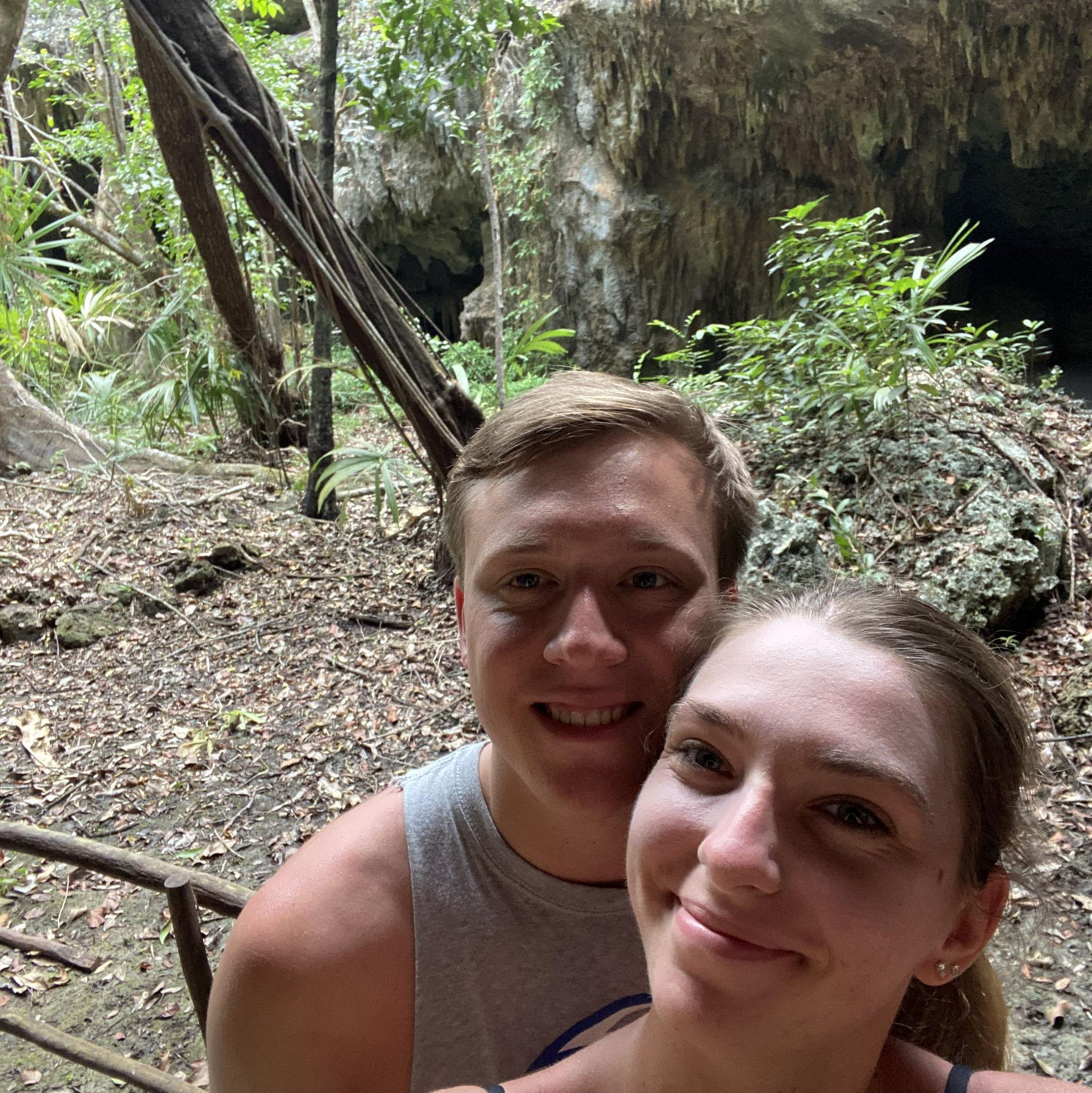 Our first vacation together in Mexico