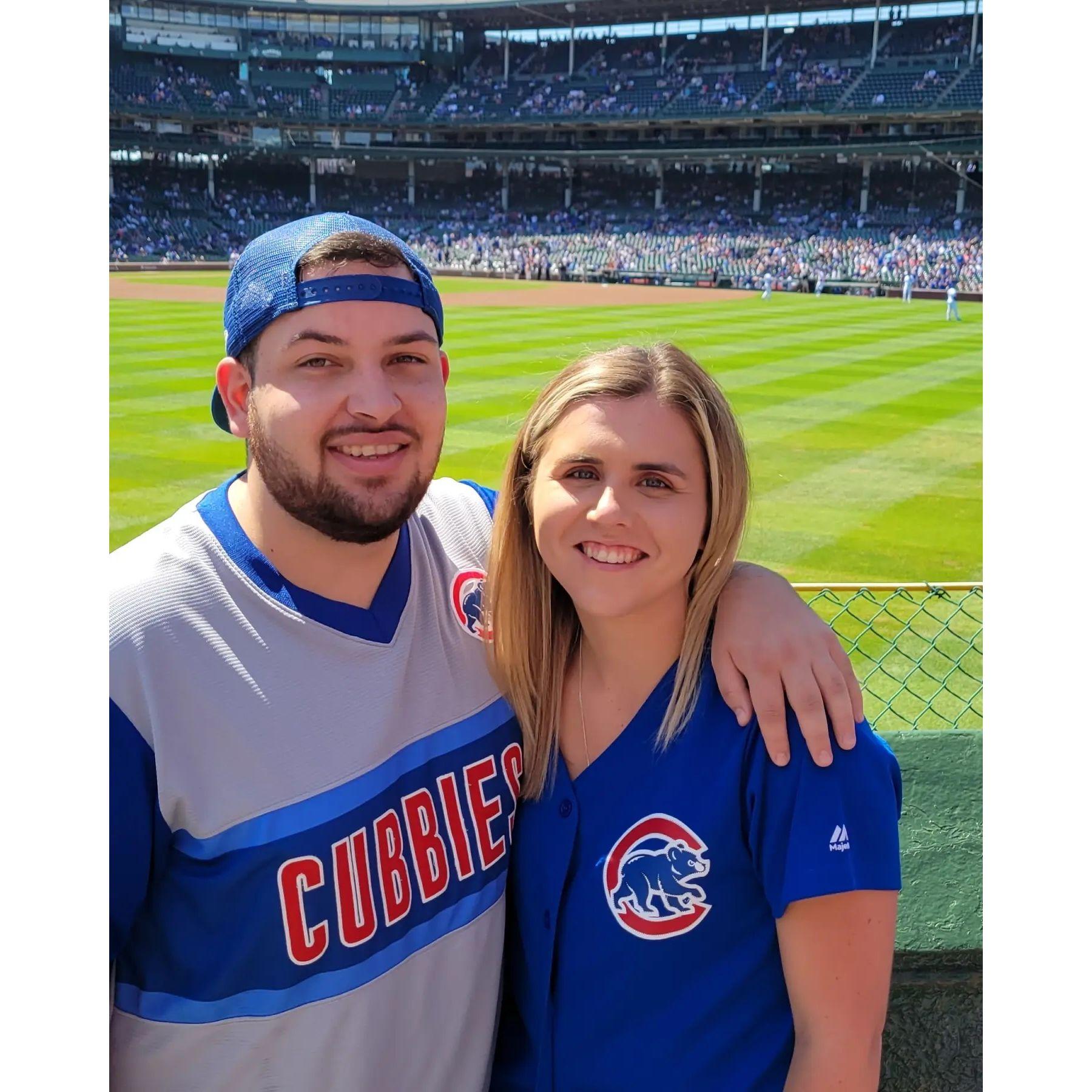 Our first photo together!