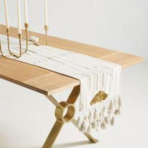 Gold Inflection Table Runner