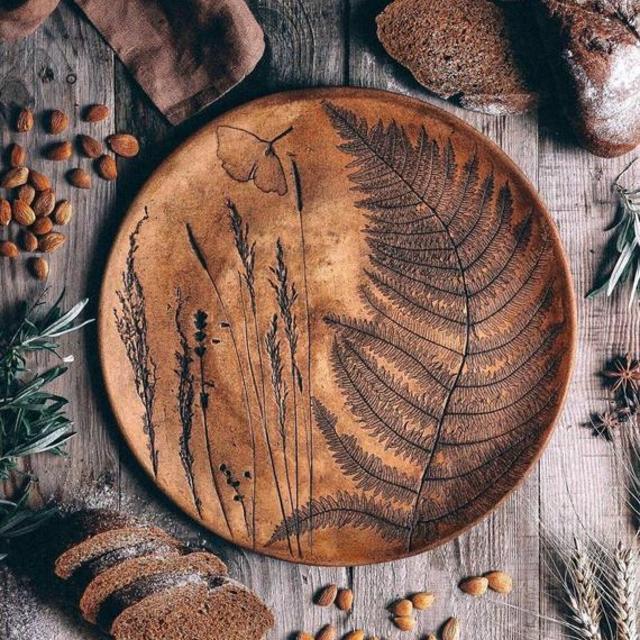 Handmade Stoneware Platter