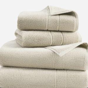 Super-Plush Turkish Cotton Bath Towel Bundle in Stone