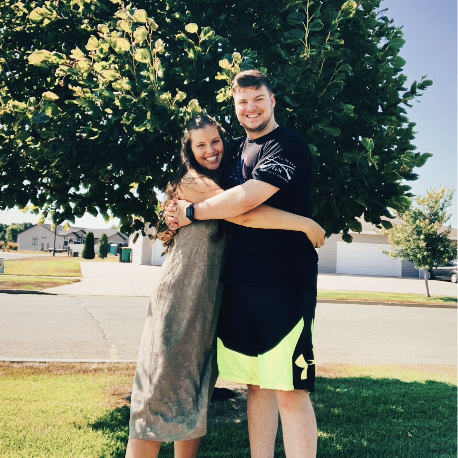 Our first photo together | Bismarck, ND