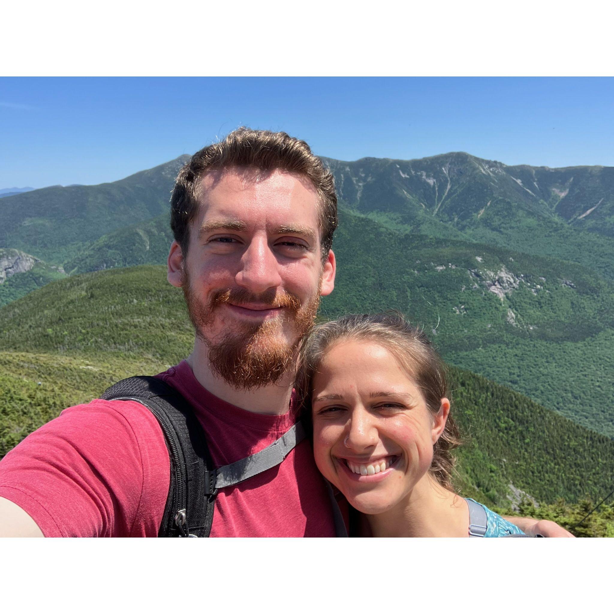 Our first hike together.