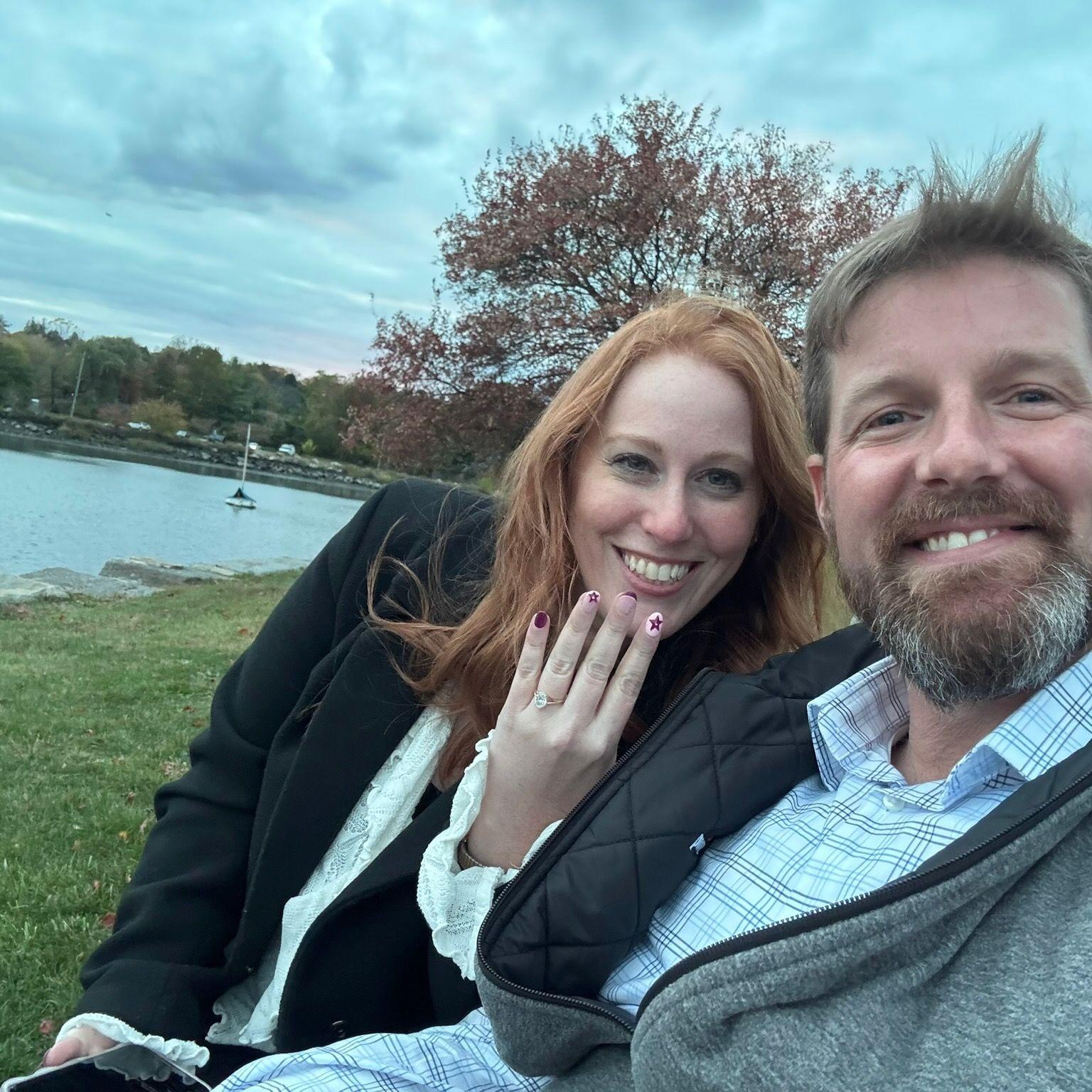She said yes!
