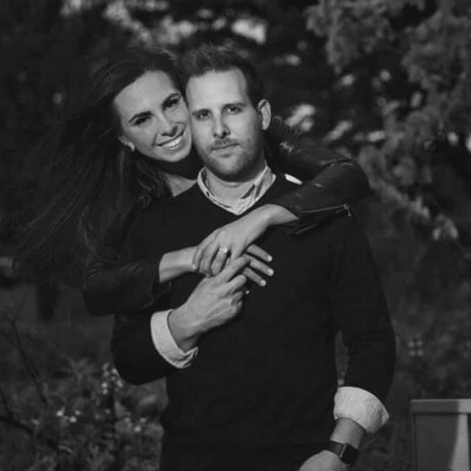 The night we got engaged.